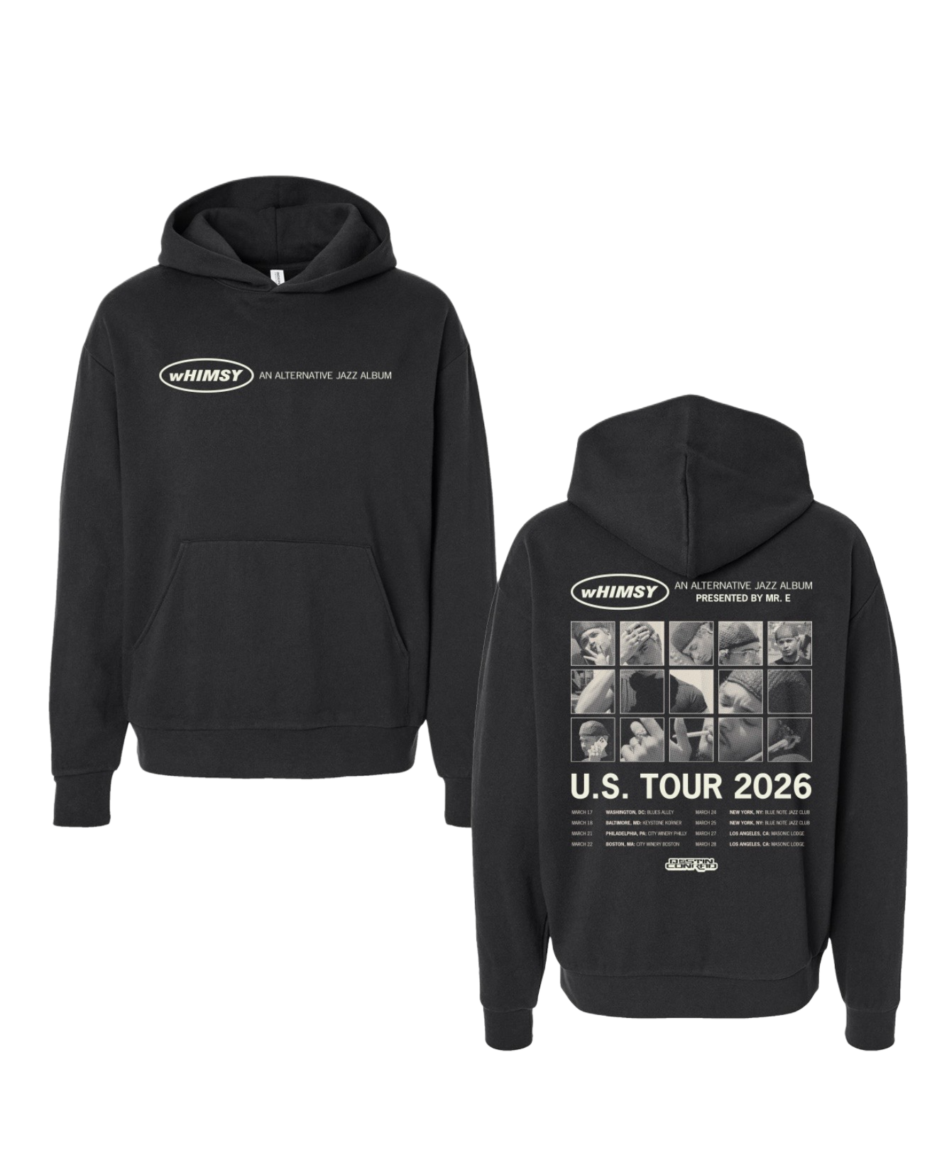 wHIMSY 2026 Tour Hoodie