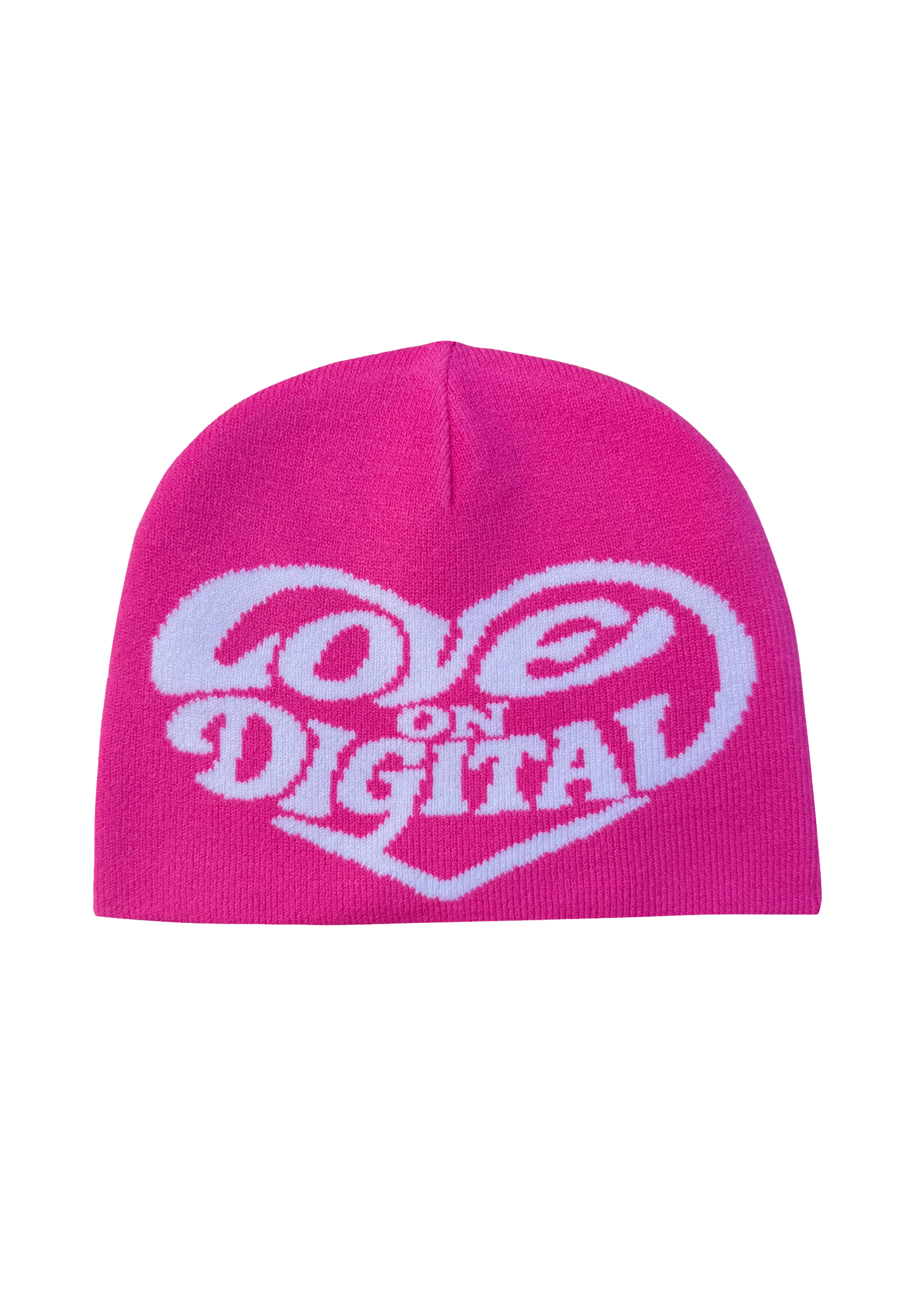 LOD Reversible Skully Beanie (Pink + Orange)